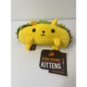 Exploding Kittens Game Taco Cat 10" Plush Stuffed Animal